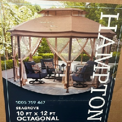 Hampton Bay 10ftx12ft Octagonal Gazebo