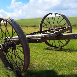 Antique Wagon Wheels