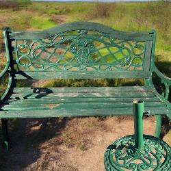 Cast IRon Park Bench