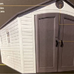 Lifetime 8 ft. x 15 ft. Resin Storage Shed