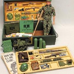  Original GI Joe with Footlocker & Accessories 1964