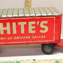 Antique White's Toy 18 Wheeler