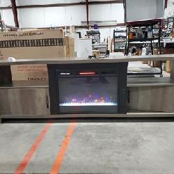 Bestier Electric Fireplace TV Stand 71