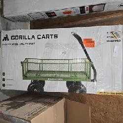 Gorilla carts 4 cu ft. steel utility cart 