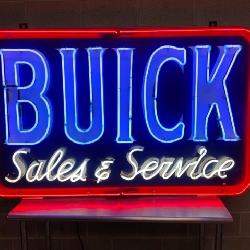 BUICK DEALER NEON SIGN