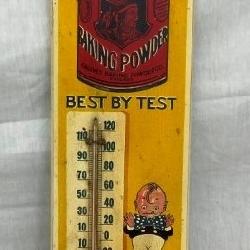 NICE WOODEN CALUMENT THERMOMETER