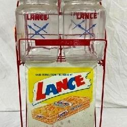 LANCE 4 JAR RACK W/ SIGN