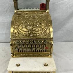 BRASS NATIONAL #313 CASH REGISTER