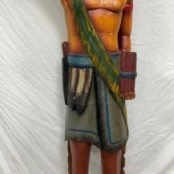 WOODEN CARVED INDIAN