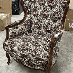 Vintage Floral Arm Chair