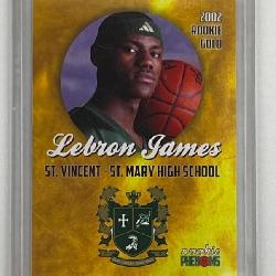 ROOKIE CARD PHENOMS LEBRON JAMES