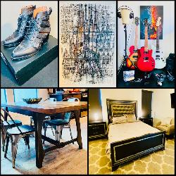 **Incredible Justin Estate Sale** Guitars, Contemporary Styles, Collectibles, Outdoor & Much More!!Starts Friday at 12 noon!