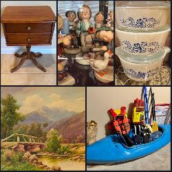 **Incredible Plano Estate Sale** Vintage Pyrex, Stamps, Kayak, Hummels, Coins, Tools & Much More! Starts Friday at 12 noon!