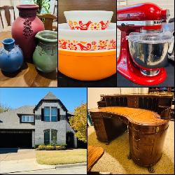 **Incredible Euless Estate Sale** Stunning Furniture, Lladro, Faberge', Waterford, Vintage Pyrex, Upscale Collectibles, Outdoor, Tools & More! Starts Friday at 12 Noon!