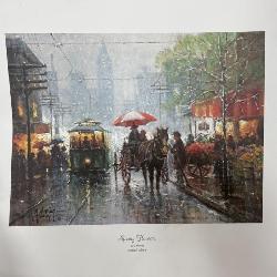 G HARVEY SIGNED PRINT 