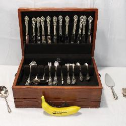 Lot # : 13 - Reed & Barton Sterling Flatware Set