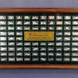 The Franklin Mint Centennial Car Mini-Ingot Collection, 100 Silver Mini-Ingots