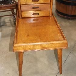 MCM End Table w/Tapered Legs