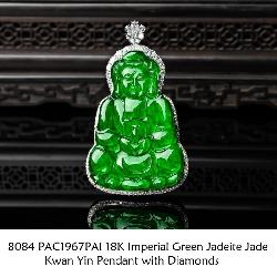 Jadeite Jade Pendant -GIA