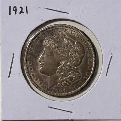 1921 - MORGAN SILVER DOLLAR (E8)