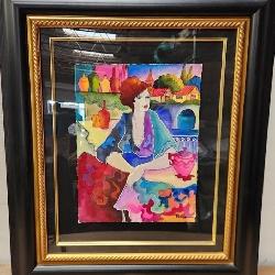 11 - PATRICIA GOVEZENSKY ART FRAMED
