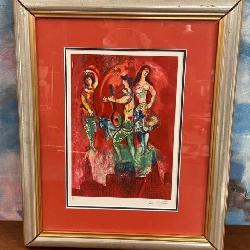 11 - MARC CHAGALL LTD ED GICLEE LITHO FRAMED W/COA