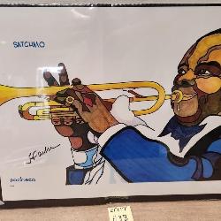 55 - PACHECO FRAMED F PARKER ART 21X17