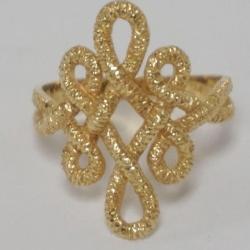 1100	14K LADIES RING, APPROXIMATE SIZE 8, 2.37 DWT