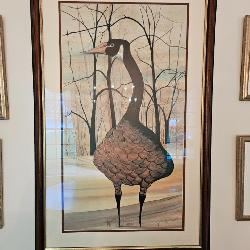 Signed and numbered 85/500 in 2000 by P. Buckley Moss 