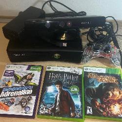Xbox 360 complete set w/3 games - Tested Okay(used