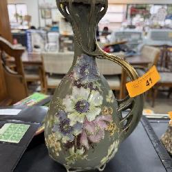 ANTIQUE TEPLITZ PORCELAIN VASE 