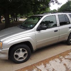 2007 CHEVROLET TRAIL BLAZER LS - WELL MAINTAINED, GOOD TIRES,199K MILES