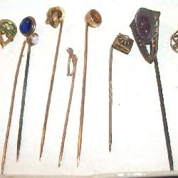 Gold stickpins