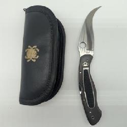 SPYDERCO Tuffram Civilian Plain Edge Folding Knife