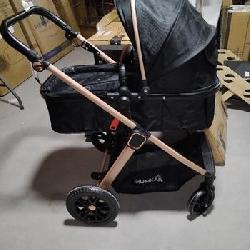 6-in-1 Convertible Baby Stroller with Bassinet Mode