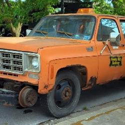 1978 Chevrolet C-20 Crew Cab Rail Truck, VIN CCL248B155826, Mileage Showing On Odometer 62,679