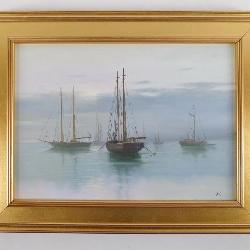 Nice oil on Canvas