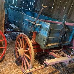 Horse-Drawn Farm Wagon