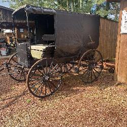 Horse-Drawn Carriage (may be Amish)