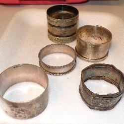 sterling napkin rings