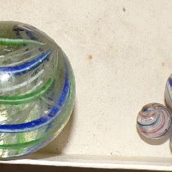 antique handmade marbles