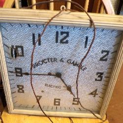 Proctor & Gamble clock