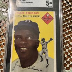 Jackie Robinson Baseball Card