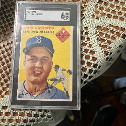 Tommy Lasorda Baseball Card 
