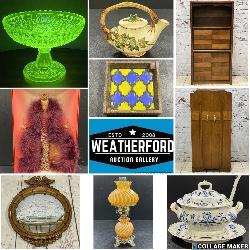 Bidding Ends Friday ~Incredible *Online Only* Weatherford Gallery Auction! Collectibles, Fine Furniture, Artwork, Memorabilia, Antiques & Much More! Local P/U & Ship Avail~