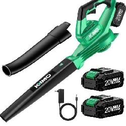 Leaf Blower Cordless with Battery and Charger, 2P