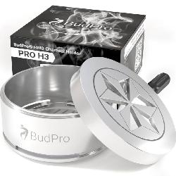 BudPro Hookah Charcoal Holder ProH3 -silve