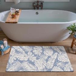 LUMI Ultra Thin Bath Mat, Non-Slip Rubber 24