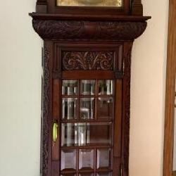 Lot # : 64 - 1900 Walter Durfee 9 Tube Grandfather Clock