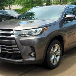 2019 Toyota Highlander Limited Platinum SUV, VIN 5TDDZRFH4KS945526, Mileage Showing On Odometer 119,